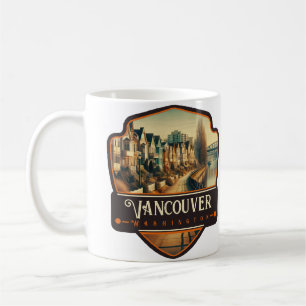 Vancouver, Washington  Vintage Coffee Mug