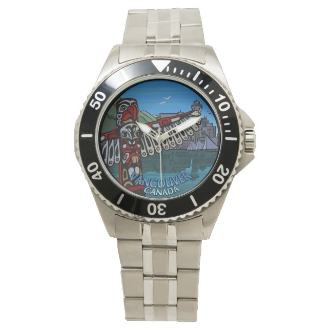 Vancouver Watch Vancouver Souvenir Wristwatch (Front)