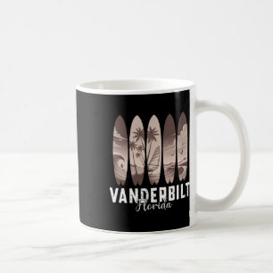 Vanderbilt Beach Florida Surfboard Men Women Surfi Coffee Mug