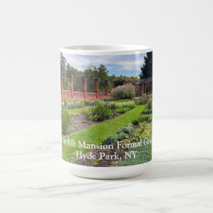 Vanderbilt Mansion gardens in Hyde Park NY Coffee Mug