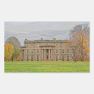 Vanderbuilt Mansion Rectangular Sticker