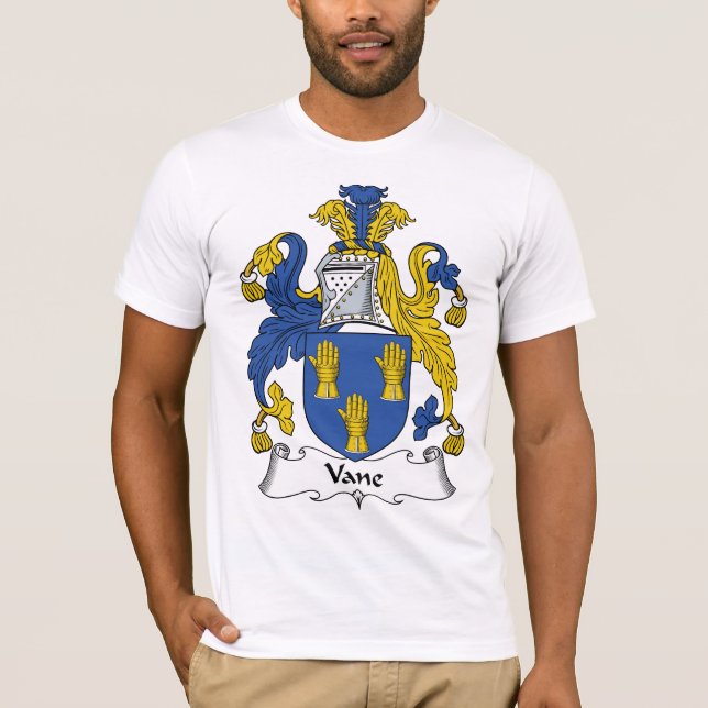 Vane Family Crest T-Shirt (Front)