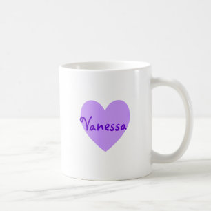 Vanessa in Purple Coffee Mug