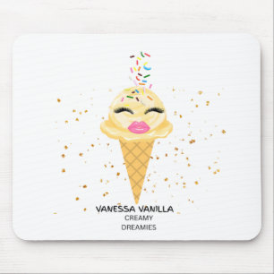 Vanessa Vanilla Creamy Dreamies Mouse Pad
