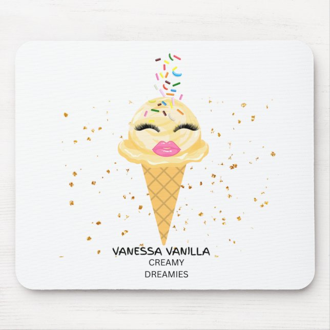 Vanessa Vanilla Creamy Dreamies Mouse Pad (Front)