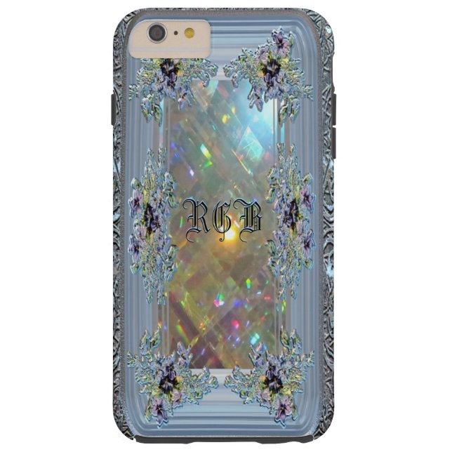 Vanfleet Victorian Girl Monogram Case-Mate iPhone Case (Back)