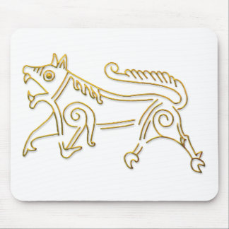 Vang Runestone-gold outline mousepad
