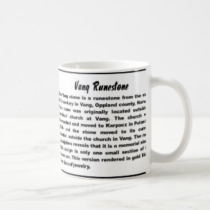 Vang Runestone-Gold outline mug