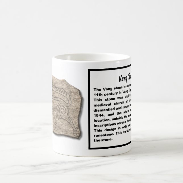 Vang Runestone-stone mug (Center)