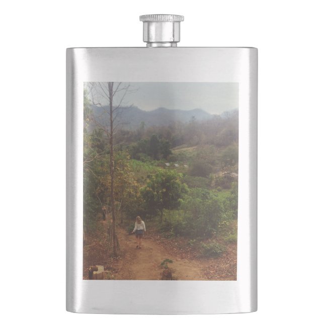 Vang Vieng Hip Flask (Front)