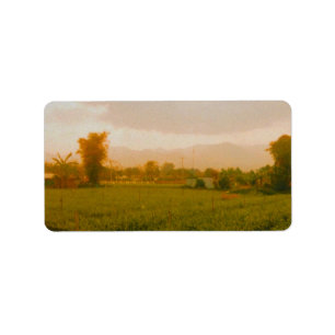 Vang Vieng - Laos Label