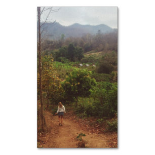Vang Vieng Magnetic Business Card