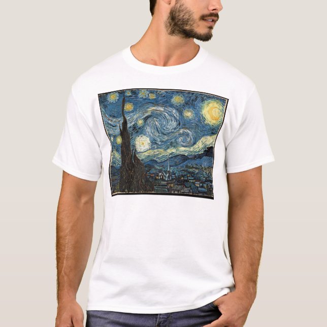 Vangogh Starry Night T-Shirt (Front)