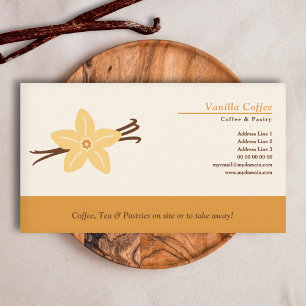 Vanilla Bean & Flower Business Card