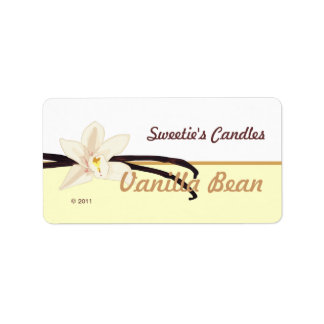 Vanilla Bean Labels