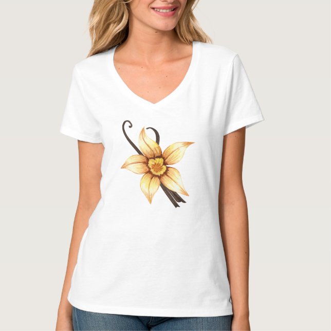 Vanilla Bean Orchid T-Shirt (Front)