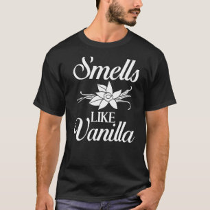 Vanilla Beans Extract Bourbon Ice Cream Paste Powd T-Shirt