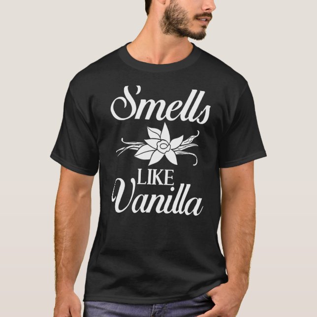 Vanilla Beans Extract Bourbon Ice Cream Paste Powd T-Shirt (Front)