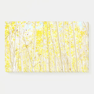 Vanilla Cake Aspen trees Flagstaff, Arizona Post-it Notes
