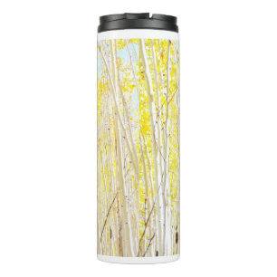 Vanilla Cake Aspen Trees Thermal Tumbler
