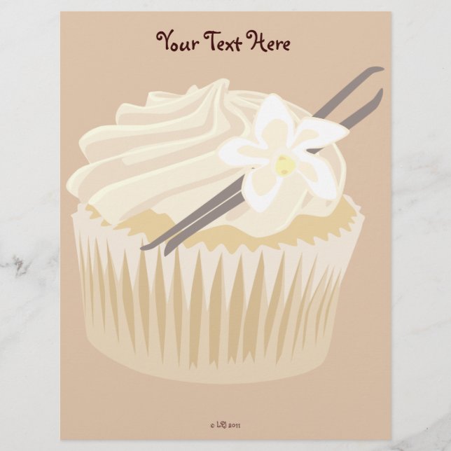 Vanilla Cupcake Letterhead (Front)