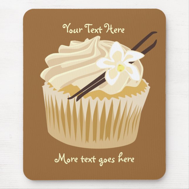 Vanilla Cupcake Mouse Mat (Front)