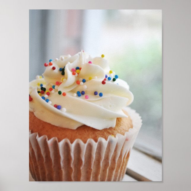Vanilla Cupcake  Photograph lll Print (Front)