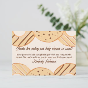 Vanilla Doughnut Delight  Thank You Card