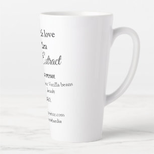 Vanilla extract homemade add ingredients weight de latte mug