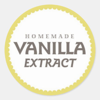 Vanilla Extract Label