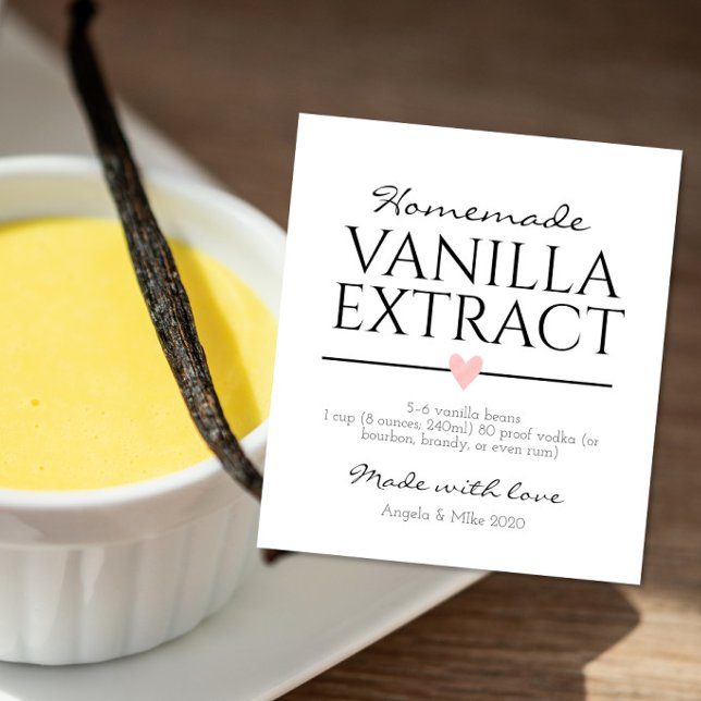 Vanilla Extract Label (Creator Uploaded)