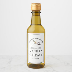 Vanilla Extract Label