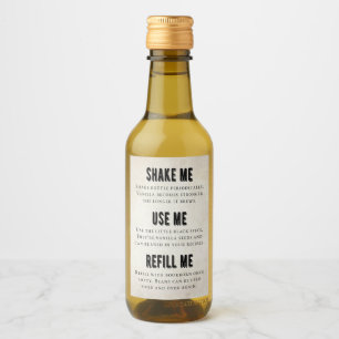 Vanilla Extract Label - bourbon VE-002_05b