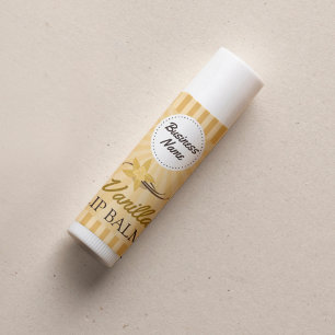Vanilla Gold - Lip Balm Label - 1.25" Square