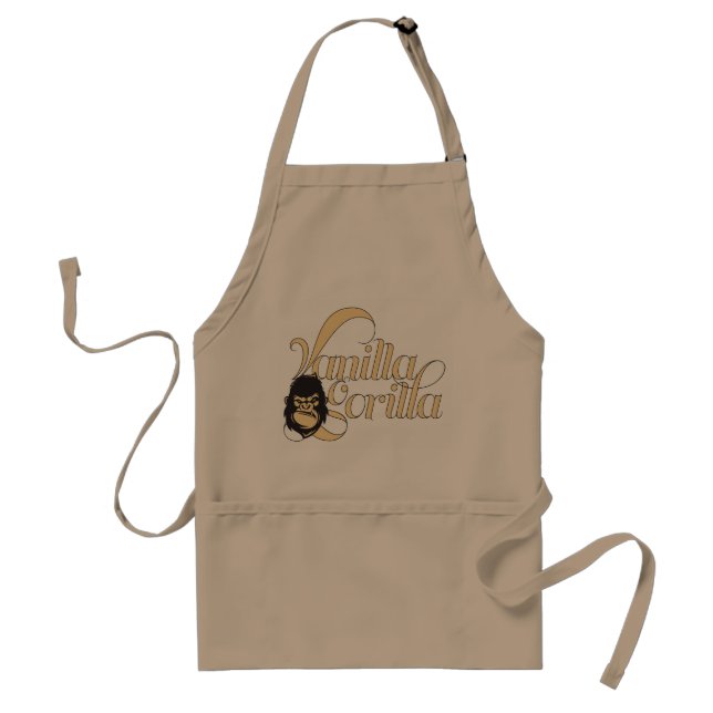 Vanilla Gorilla Deluxe Apron for All Master Cooks (Front)