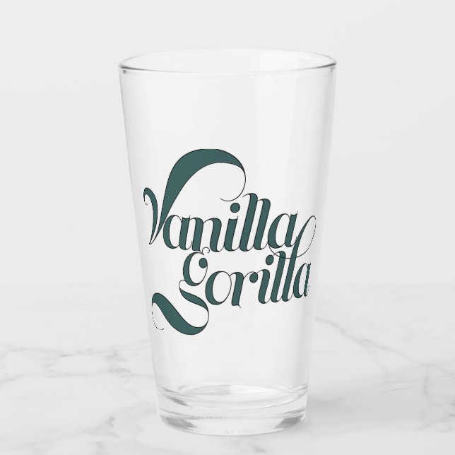 Vanilla Gorilla Glass Tumbler  (Front)