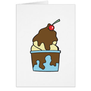 vanilla hot fudge sundae
