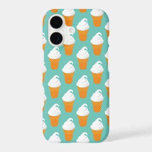 Vanilla Ice Cream Cone Pattern