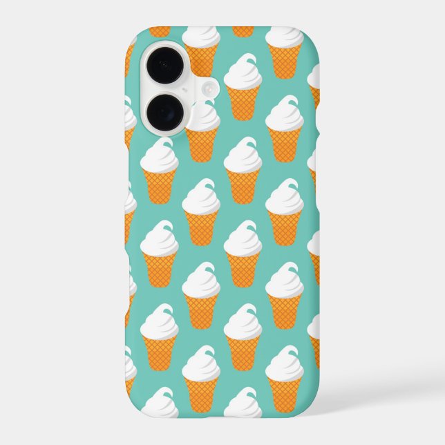 Vanilla Ice Cream Cone Pattern (Back)