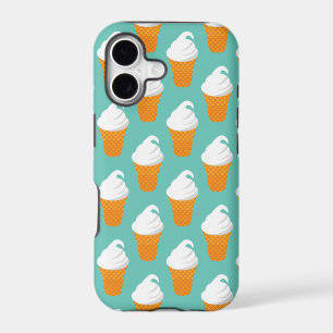 Vanilla Ice Cream Cone Pattern