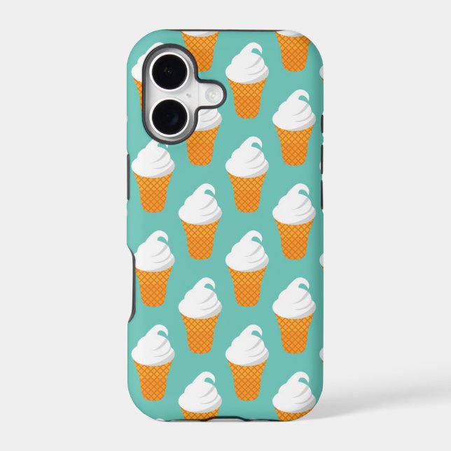 Vanilla Ice Cream Cone Pattern (Back)