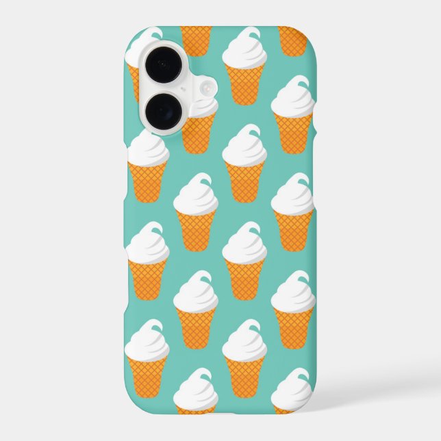 Vanilla Ice Cream Cone Pattern (Back)