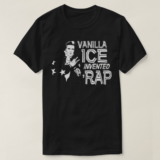 Vanilla Ice Invented Rap Essential T-Shirt (Design Front)