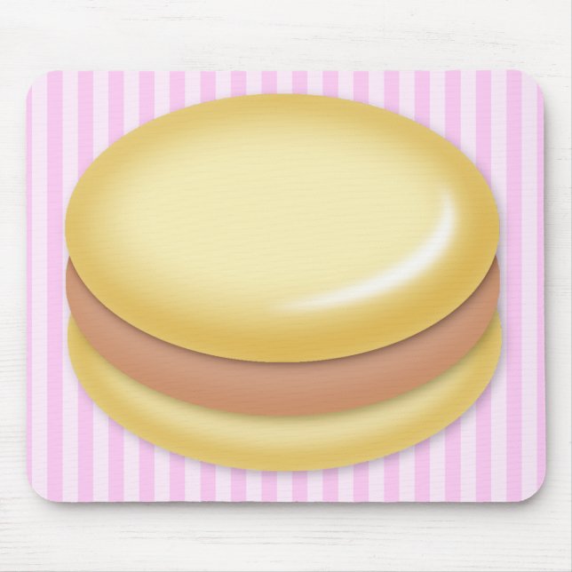 Vanilla Macaron Mouse Mat (Front)