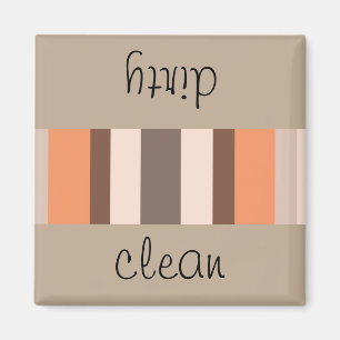 Vanilla Melon Stripes Magnet