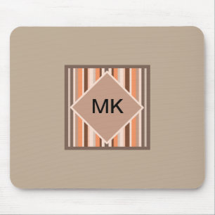 Vanilla Melon Stripes Mouse Mat