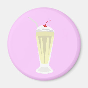 Vanilla Milkshake Magnet