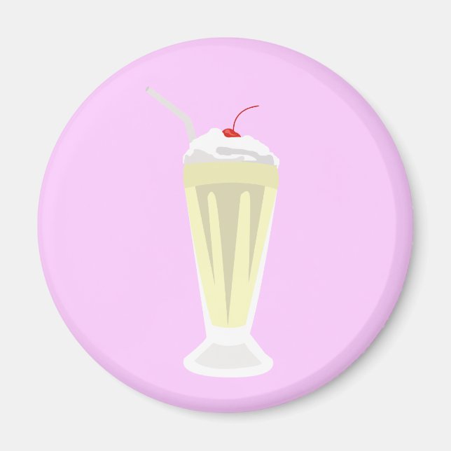 Vanilla Milkshake Magnet (Front)