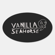 Vanilla Seahorse Sticker