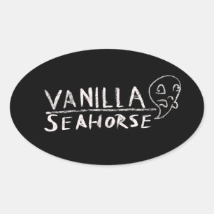 Vanilla Seahorse Sticker
